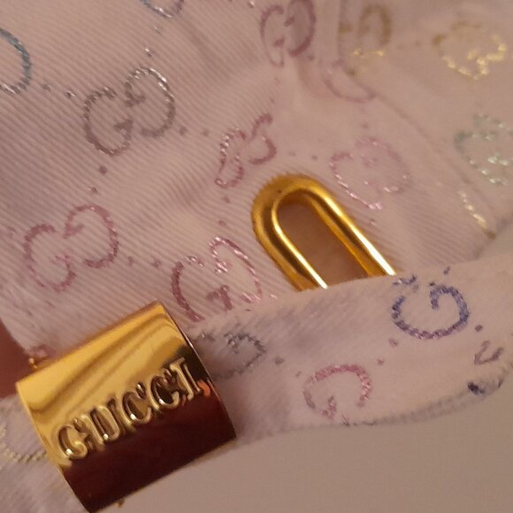 Authentic white Gucci monogram hat/cap. - Picture 11 of 11